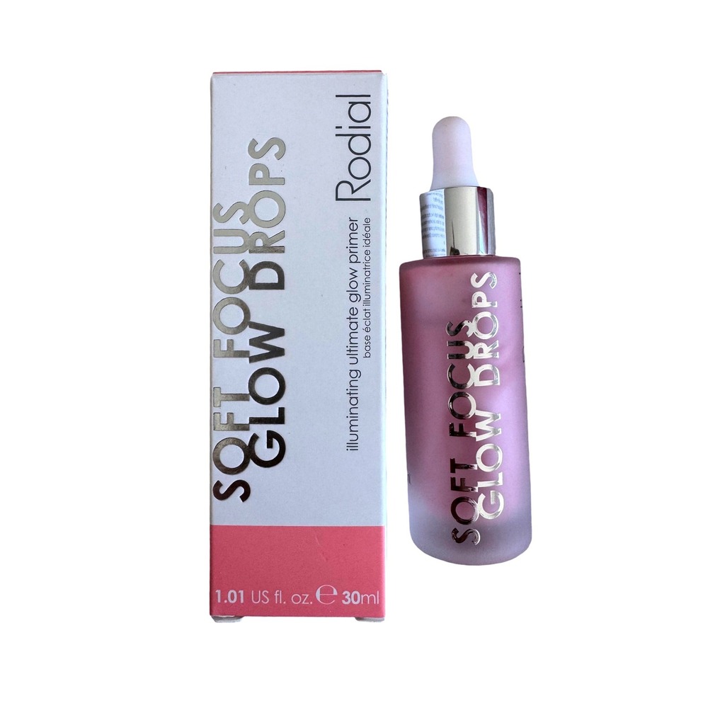 Rodial Soft Focus Glow Drops Illuminating Ultimate Glow Primer 30ml 1.01oz NWT